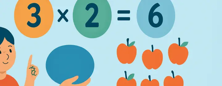 AI-generated educational cover illustration for Multiplication and Division Facts